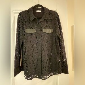 Calvin Klein lace blouse NWOT never worn